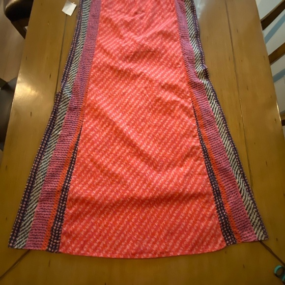 Nic & Zoe Spotty Stripes Maxi Sleeveless Cotton Print Dress New Large - Picture 12 of 14